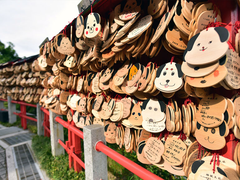 犬連れ 伊豆高原 神祇大社
