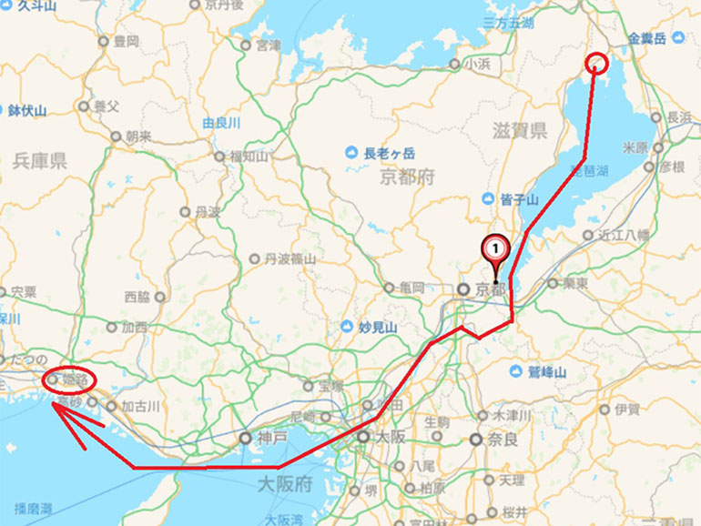 川のマップ
