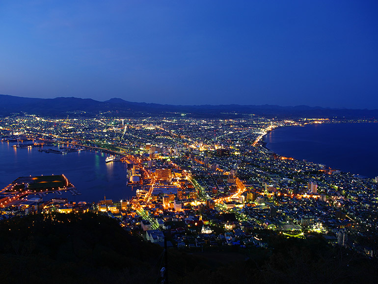 北海道 函館山 夜景 観光