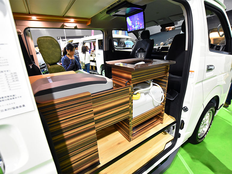 ダイレクトカーズ ボンドⅡ プレミアムハイルーフ キッチン