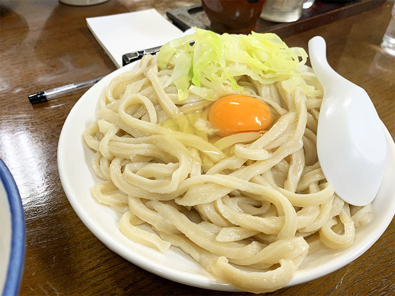 手打ちうどん 石井の麺