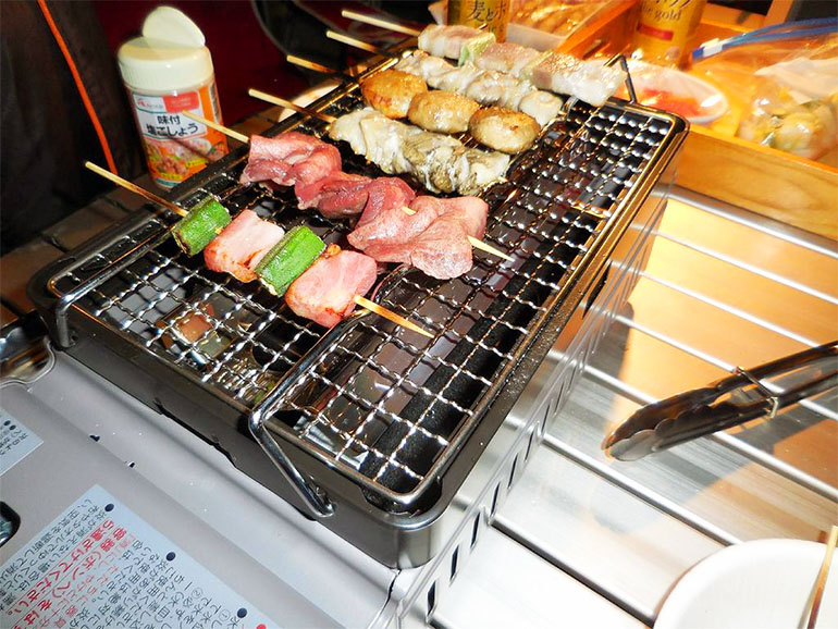 BBQの風景