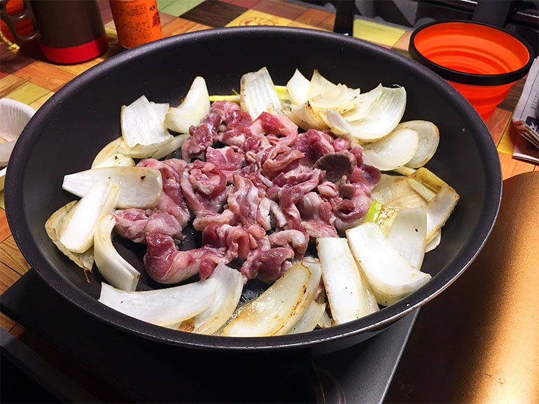 車内 焼肉